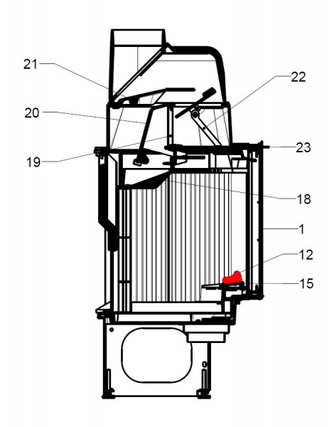 Leda Karat 512 D grille verticale