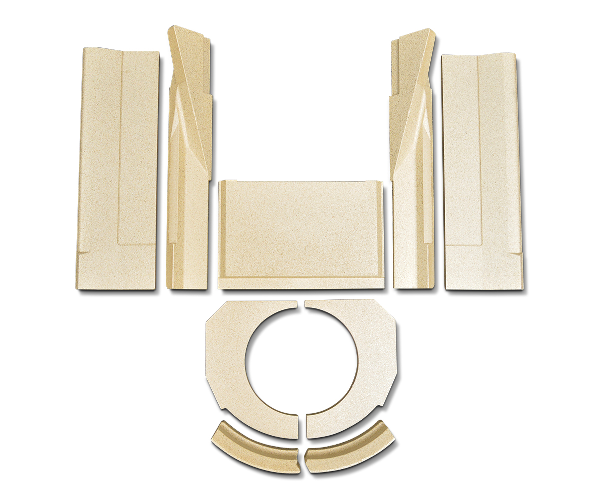 HWAM 3660 revtement de chambre de combustion