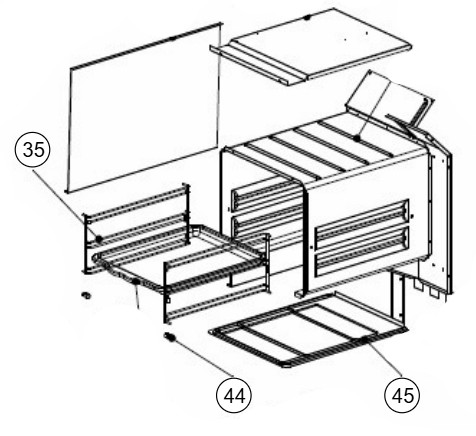 La Nordica Rosa broche plateau de cuisson