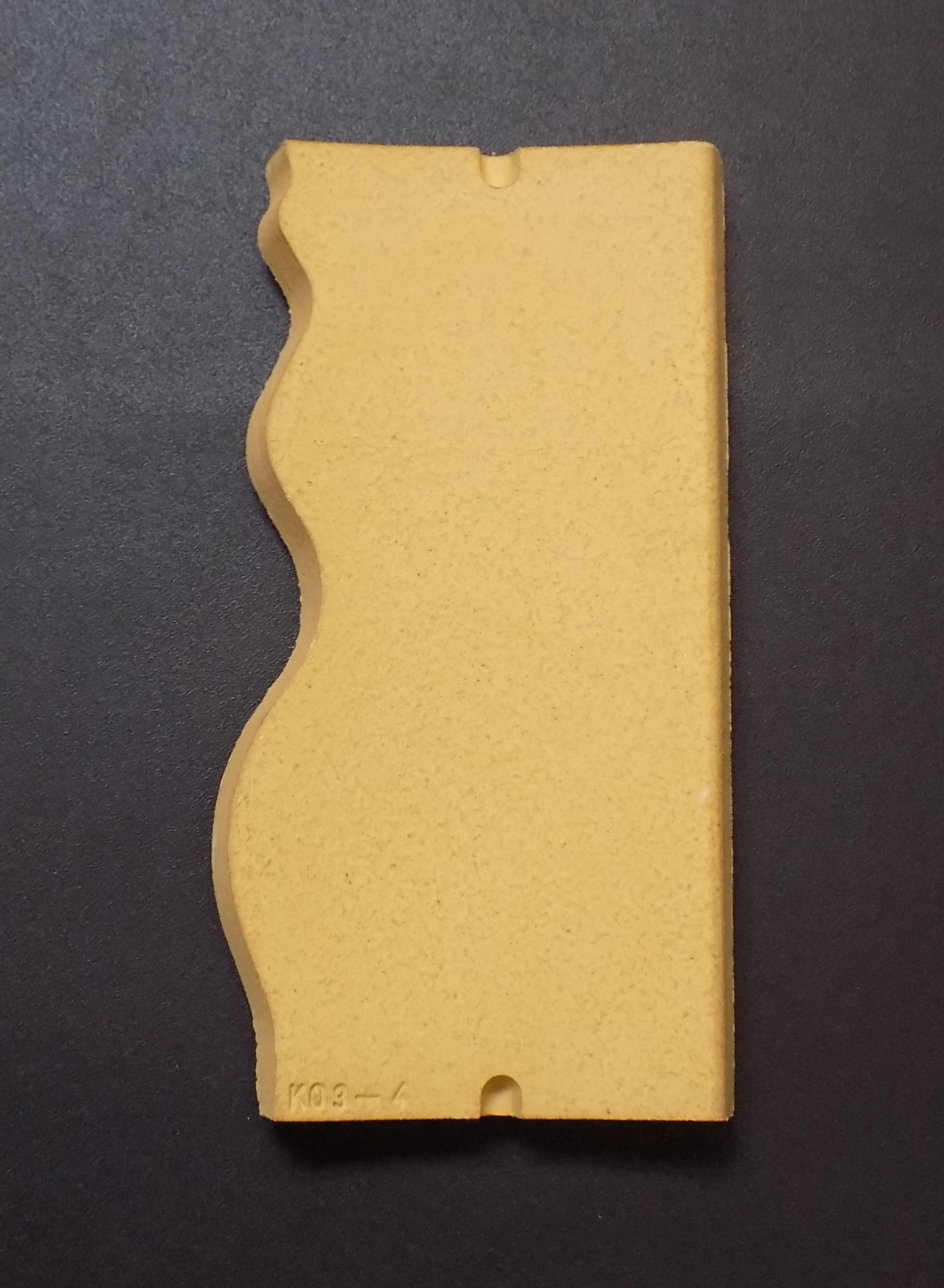 Max Blank New Fire pierre de plaque arrire droit
